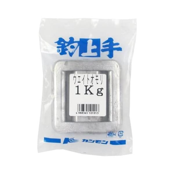 メーカー ： カンモン 関門工業商品名 ： ウェイトオモリ 1kg種類：ウェイトオモリ量： 1kgMADE IN JAPAN・国産・日本製送料サイズ：小【メール便対応】メール便一口での同梱目安：1個4988365101913
