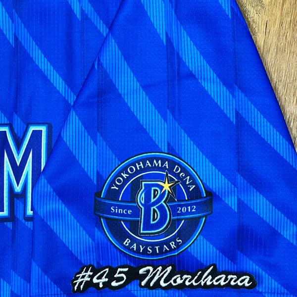 ☆送料無料☆横浜 DeNA ベイスターズ 森原康平 ネーム 3 応援 刺繍
