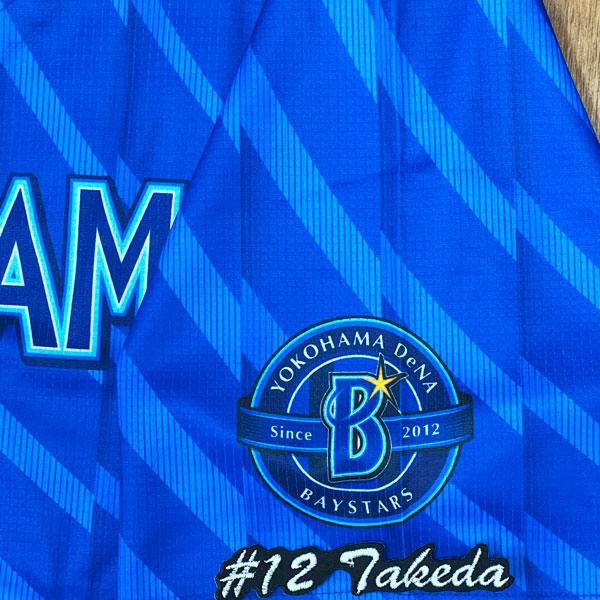 ☆送料無料☆横浜 DeNA ベイスターズ 竹田祐 ネーム 3 応援 刺繍