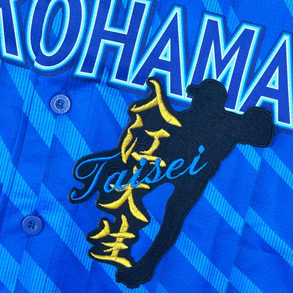☆送料無料☆横浜 DeNA ベイスターズ 入江大生 シルエット & ネーム 