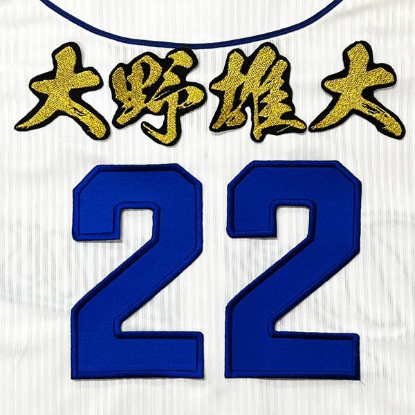 ☆送料無料☆中日 ドラゴンズ 大野雄大 背番号 & 毛筆 ホーム 応援