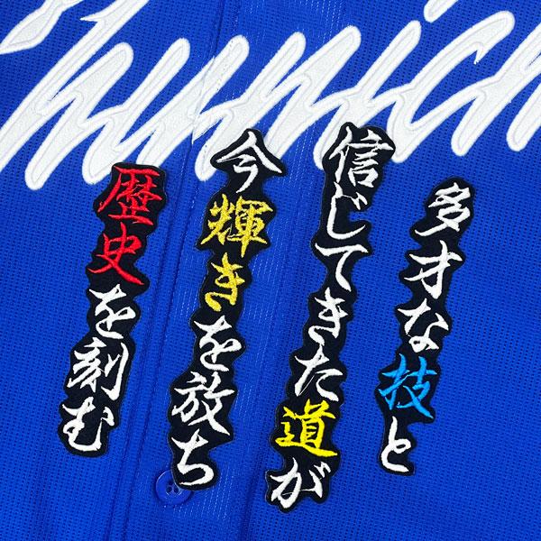 ★送料無料★中日 ドラゴンズ 山本泰寛 応援歌 黒布 応援 刺繍 ワッペン ユニフォーム