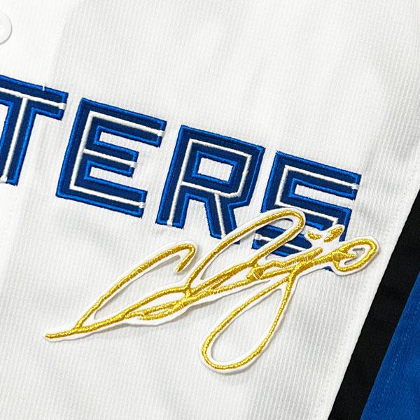 ☆送料無料☆北海道 日本ハム ファイターズ 日ハム 新庄剛志 サイン 白