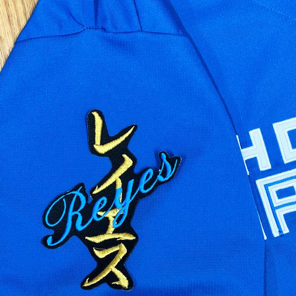 ☆送料無料☆北海道 日本ハム ファイターズ 日ハム レイエス ネーム 黒 