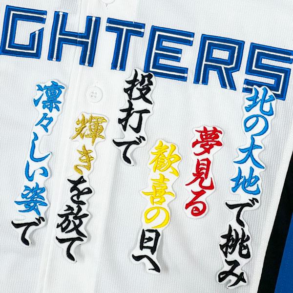☆送料無料☆北海道 日本ハム ファイターズ 日ハム 山崎福也 応援歌 白 