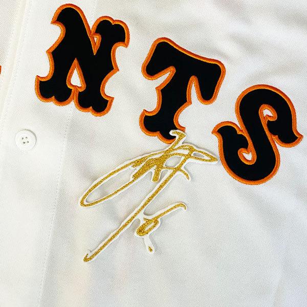 ジャイアンツ 巨人 坂本勇人　刺繍ワッペン 5点セット 筆記体【白】【オレンジ】 ジャイアンツ 巨人 坂本勇人 刺繍ワッペン 5点セット 筆記体【白