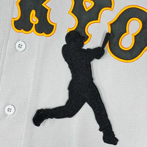 ☆送料無料☆東京 読売 ジャイアンツ 巨人 岸田行倫 シルエット 刺繍