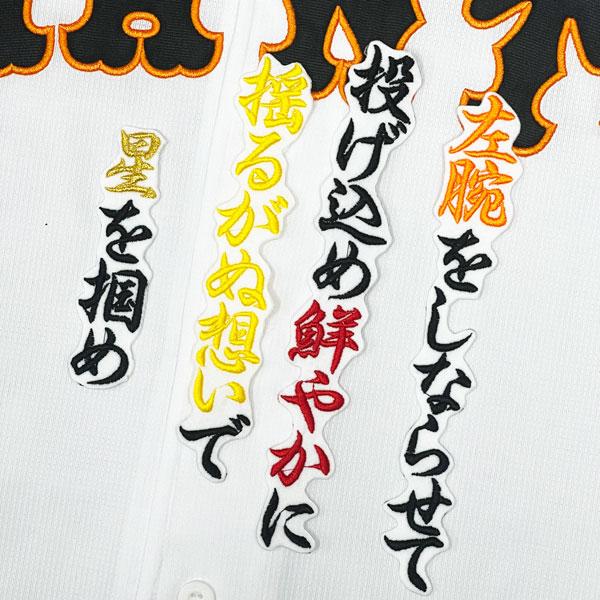 ★送料無料★東京 読売 ジャイアンツ 巨人 竹丸和幸 応援歌 白 ワッペン 応援 ユニフォーム