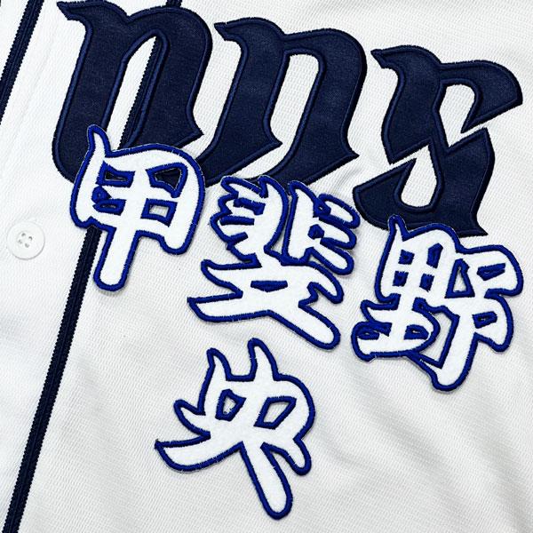 ★送料無料★埼玉 西武 ライオンズ 甲斐野央 勘亭流 名前 応援 刺繍 ワッペン ユニフォーム