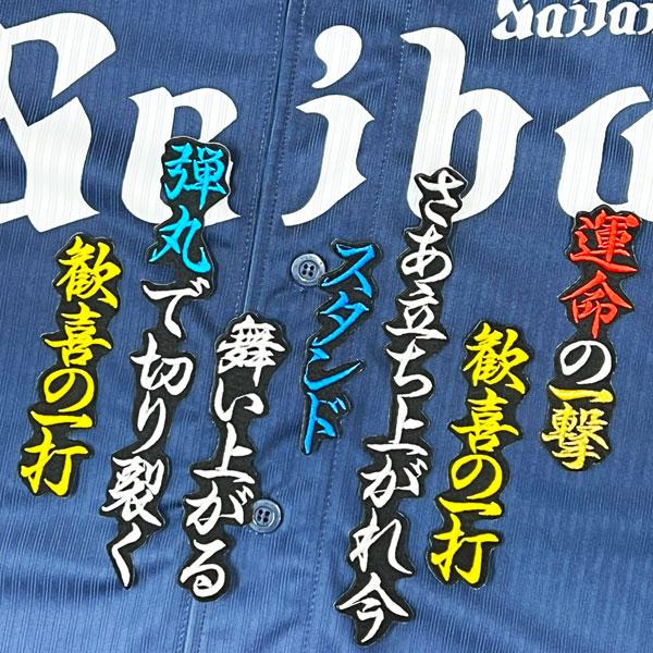 ☆送料無料☆埼玉 西武 ライオンズ 渡部聖弥 応援歌 黒 応援 刺繍