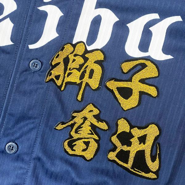 ☆送料無料☆埼玉 西武 ライオンズ 獅子奮迅 毛筆 応援 刺繍 ワッペン