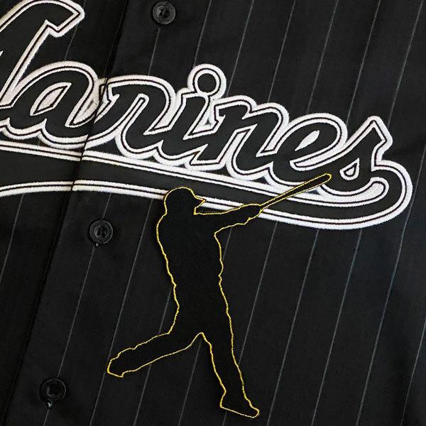 ☆送料無料☆千葉 ロッテ マリーンズ 井上晴哉 シルエット 応援 刺繍