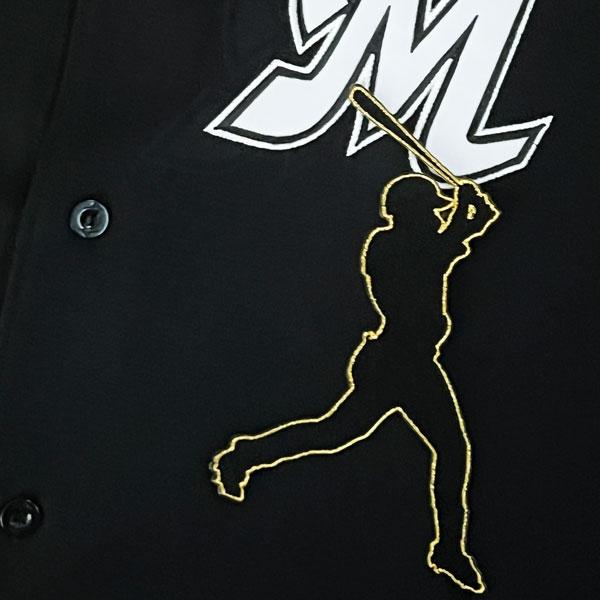 ☆送料無料☆千葉 ロッテ マリー ンズ 西川史礁 シルエット 応援 刺繍