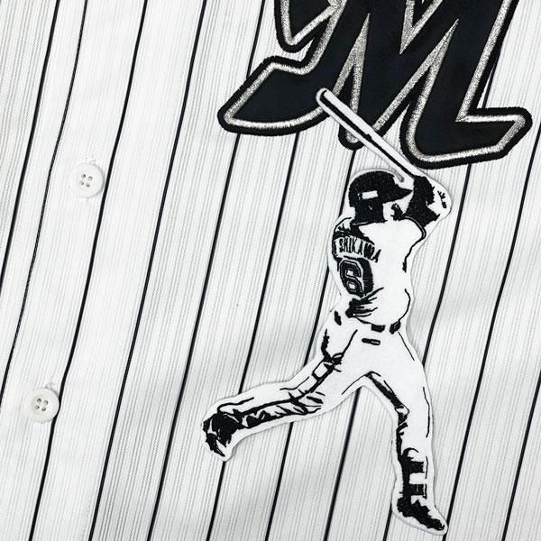 ☆送料無料☆千葉 ロッテ マリー ンズ 西川史礁 シルエット 2 白 応援