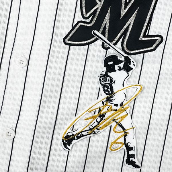 ☆送料無料☆千葉 ロッテ マリー ンズ 西川史礁 シルエット 2 & サイン