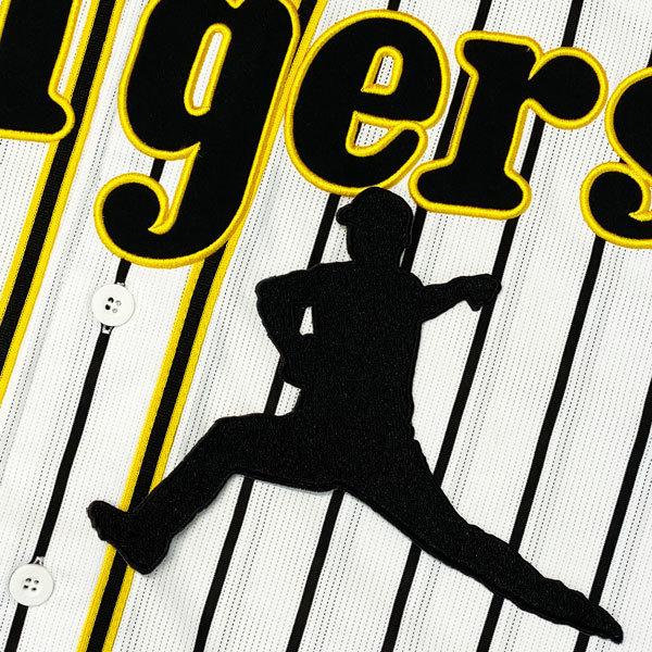 ☆送料無料☆阪神 タイガース 岩崎優 シルエット 応援 刺繍 ワッペン