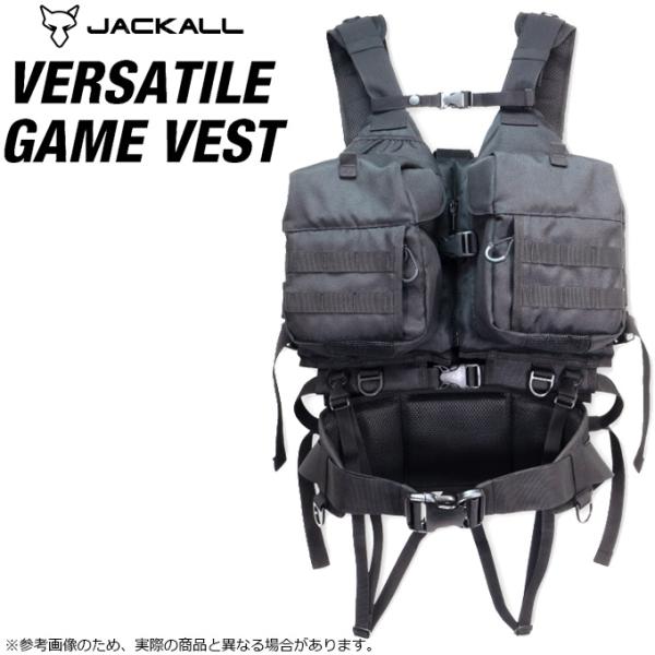 ジャッカル バーサタイルゲームベスト ブラック (フローティング ジャッカル バーサタイルゲームベスト ブラック (フローティング