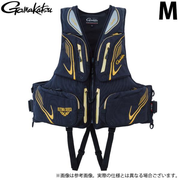 GM-2194 アルテマシールド100フローティングベスト LL Gamakatsu（がまかつ） GM2194 (ブラック／M) アルテマシールド100