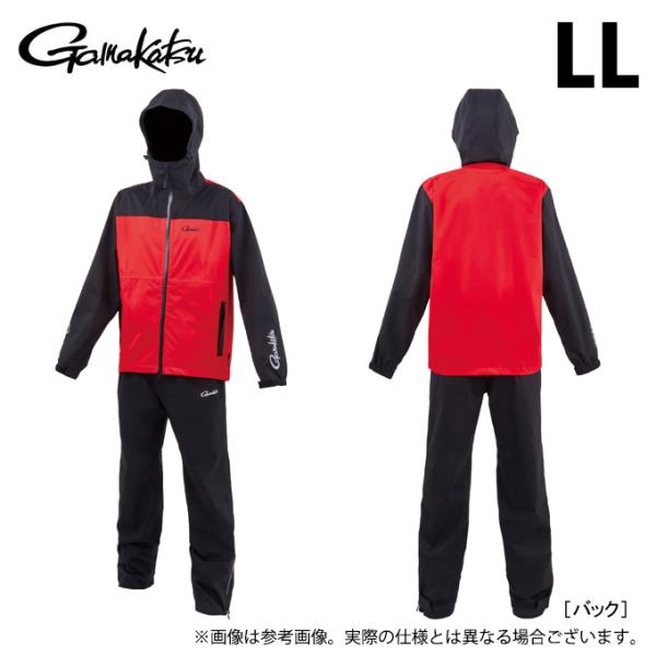 Gamakatsu（がまかつ） 【取り寄せ商品】 GM3784 (LL／レッド×ブラック