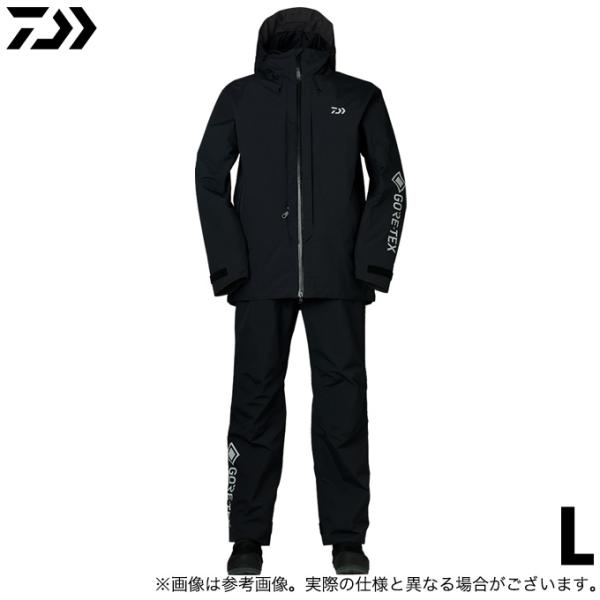 ★美品★ダイワ　DW-1822 ゴアテックス　ウィンタースーツ Mサイズ DAIWA（ダイワ） 【取り寄せ商品】 DW-1822 (ブラック／L) ゴアテック