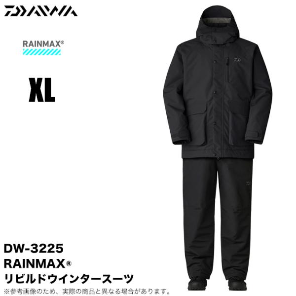 DAIWA（ダイワ） DW-3225 (ブラック／XL) レインマックス リビルド