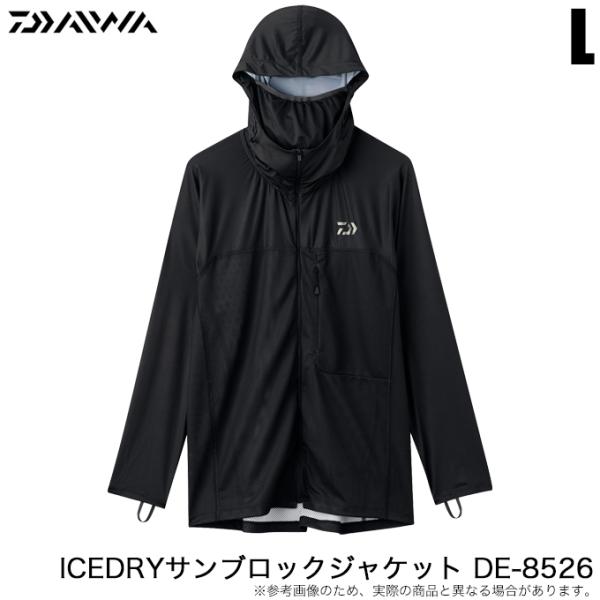 DAIWA（ダイワ） DE-8526 (ブラック L) ICEDRY サンブロックジャケット