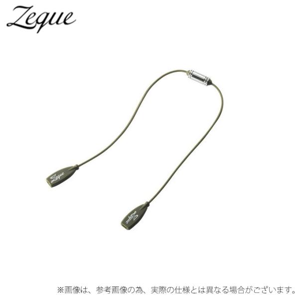 【Zeque(ゼクー) GLASSES CORD】■ITEM：グラスコード■SIZE：全長40.5cm■DETAIL釣り・アウトドアで快適に使用できるグラスコードです。簡単に着脱できるマグネット式のコネクターは、キャップやハットを被っていて...