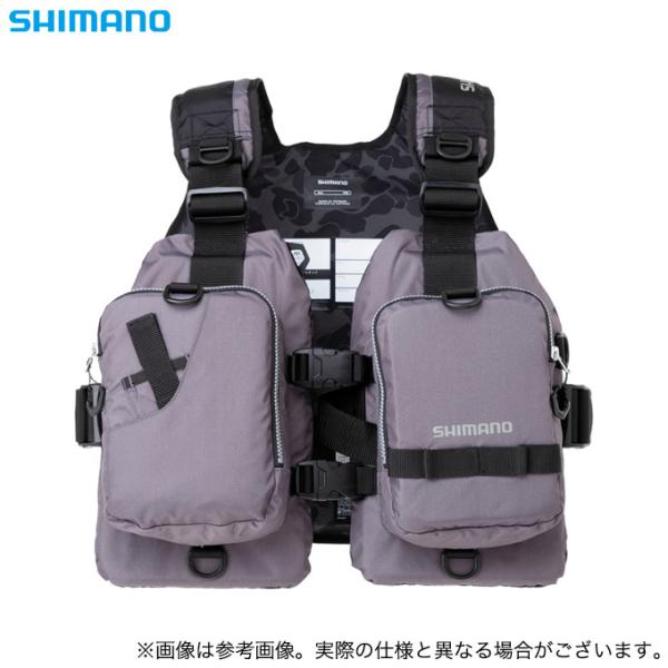 【美品】シマノ　フィッシングベスト VF-068T マズメ　ダイワ　RBB デザートサンド VF-068T ゲームベストライト SHIMANO(シマノ