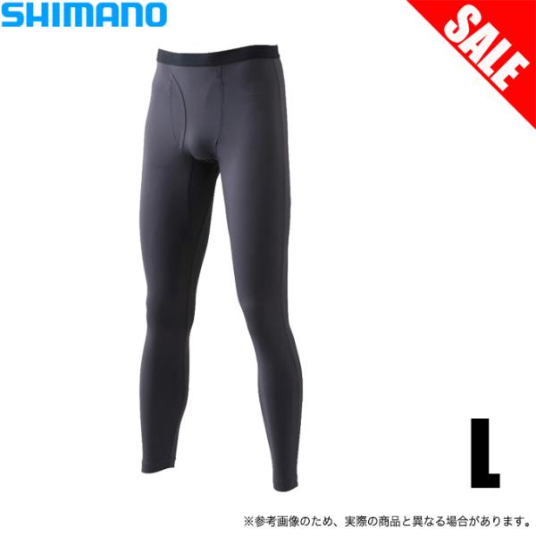 SHIMANO サンプロテクション インナー上下セット ブラックL新品未使用 f-marunishi3_4969363609342