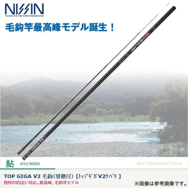 宇崎日新 【取り寄せ商品】宇崎日新 トップギガV2ケバリ（替穂付）(10m