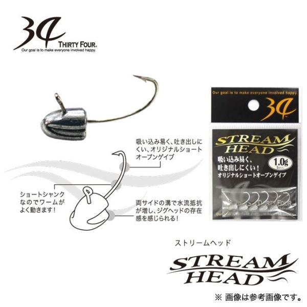 34 サーティーフォー ストリームヘッド ジグヘッド メール便配送可 5 Buyee Buyee 日本の通販商品 オークションの代理入札 代理購入