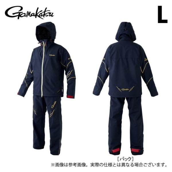 がまかつ GORE-TEX オールウェザースーツ LL Gamakatsu（がまかつ） 【取り寄せ商品】 GM3687 (ブラック／L
