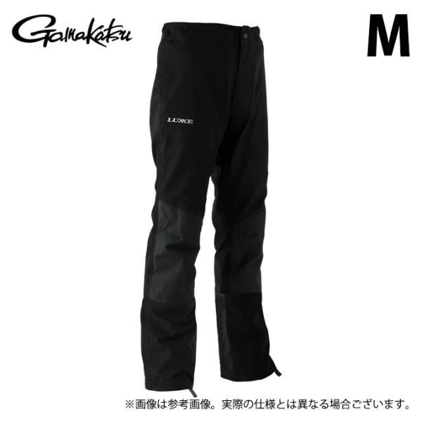 LUXE アクティブフィットレインパンツ V2.0 LE4011 ブラック Gamakatsu（がまかつ） 【取り寄せ商品】 ラグゼ LE4011 (ブラック／M