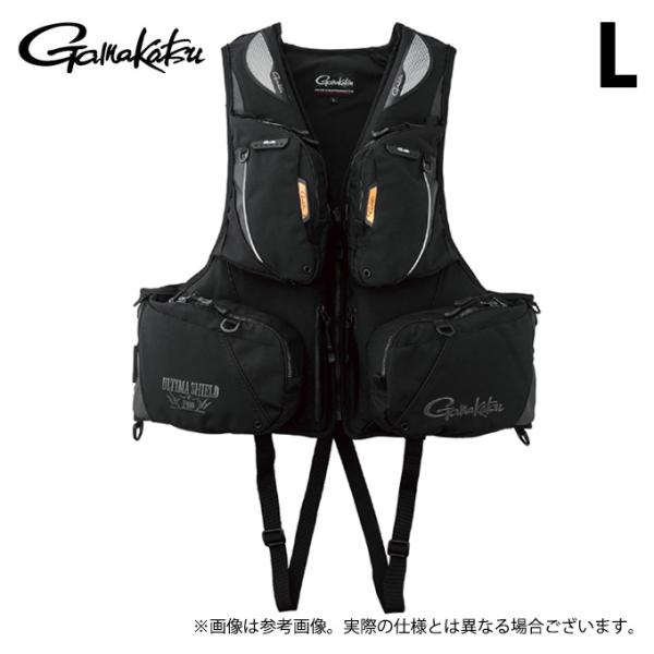 【アルテマシールドプロフローティングベスト GM2183】素　材：〈表地・裏地〉ナイロン100％　　　　〈浮力材〉MBR70％、P.V.C30％重　量：約1.3kg(L)●本体素材には高次元の防風性と透湿性を兼ね備えたアルテマシールドプロを...