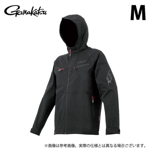 がまかつフィッシングジャケットMサイズ Gamakatsu（がまかつ） 【取り寄せ商品】 GM3819 M／ブラック