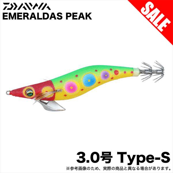 (8)ダイワ エメラルダス ピーク TypeS 3.0号 (ケイムラ−アラビアンカーペット) エギ/餌木/タイプS 【目玉商品】 / 【Σ01】