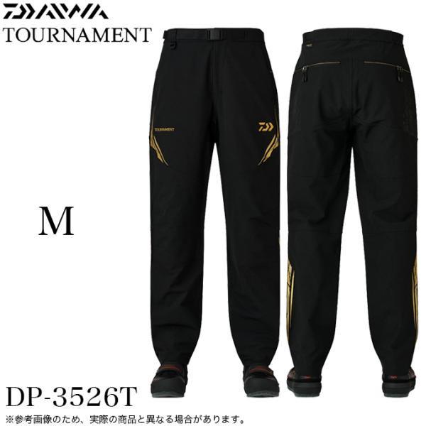 (5)ダイワ DP-3526T (ブラック／M) トーナメント CORDURA ロックガードパンツ (フィッシングパンツ) 2026年秋冬モデル/防寒着/26AW 【Σ02】