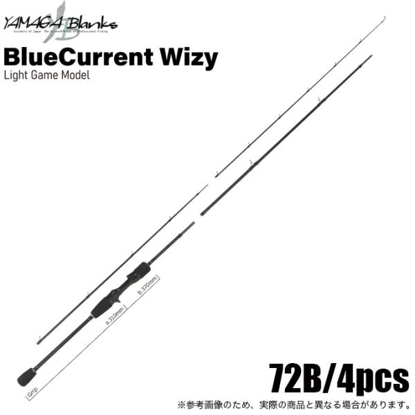 YAMAGA Blanks ヤマガブランクス ブルーカレント ウィジー 72B/4pcs