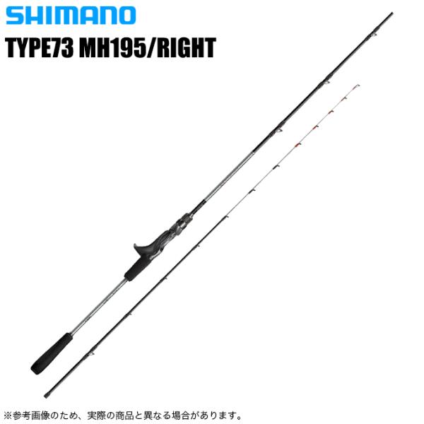 シマノ（SHIMANO） 19 ライトゲーム CI4+ TYPE 73 MH195/RIGHT (船竿