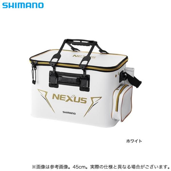 【取り寄せ商品】 シマノ BK-124R (50cm) (ホワイト) フィッシュバッカン EX (ハードタイプ) (鞄／バッグ) /(c)