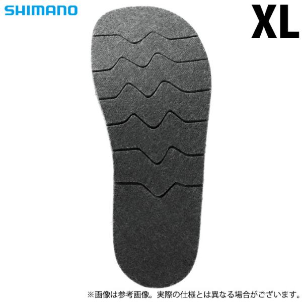 【取り寄せ商品】 シマノ KT-002V (XLサイズ) ジオロック カットフェルトソールキット 中割 (ダークグレー) (ソール・替えソール／2022年モデル) /(c) 【Σ01】