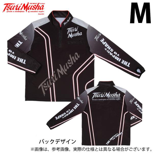 取り寄せ商品】 釣武者 インパクトライン ジップシャツ (サイズ：M