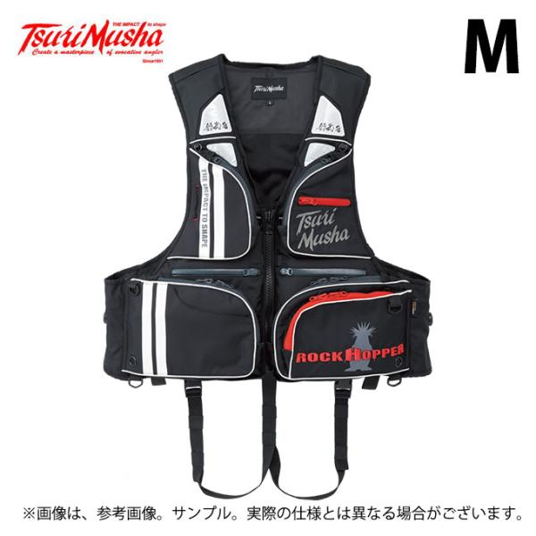 取り寄せ商品】 釣武者 コーデュラダイヤルベスト (レッド／M