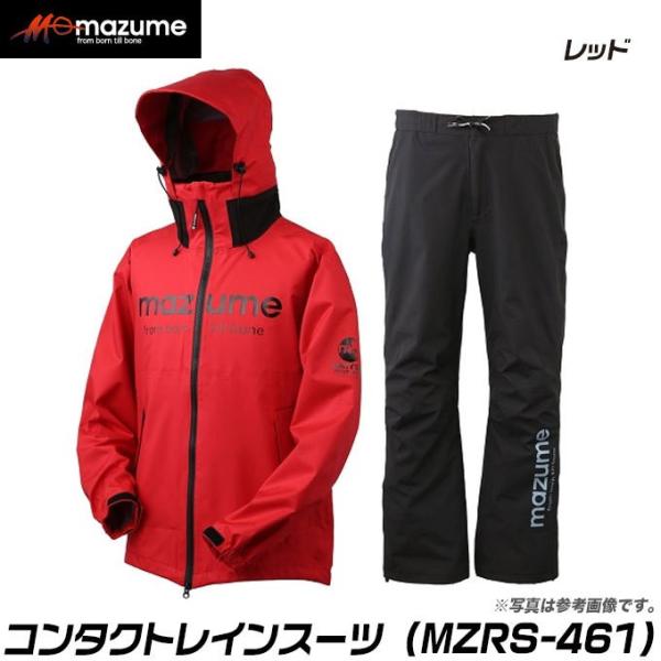MAZUME(マズメ) コンタクトレインスーツ MZRS-461 (カラー：レッド