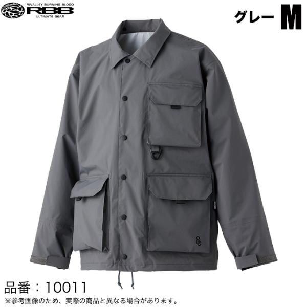 双進 RBB SC レインジャケット 品番：10011 (グレー M) レインウェア /(5) 【Σ02】