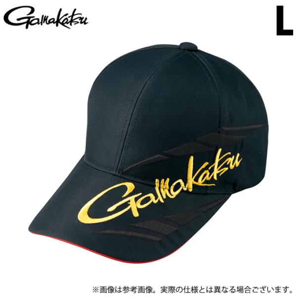 フィッシングキャップ Gamakatsu 【取り寄せ商品】 がまかつ GM9795 (ブラック