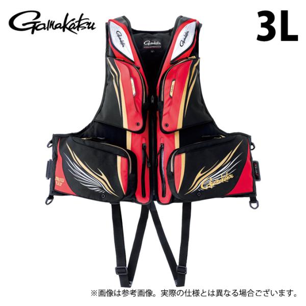 Gamakatsu（がまかつ） 【取り寄せ商品】 GM2197 (3L／レッド
