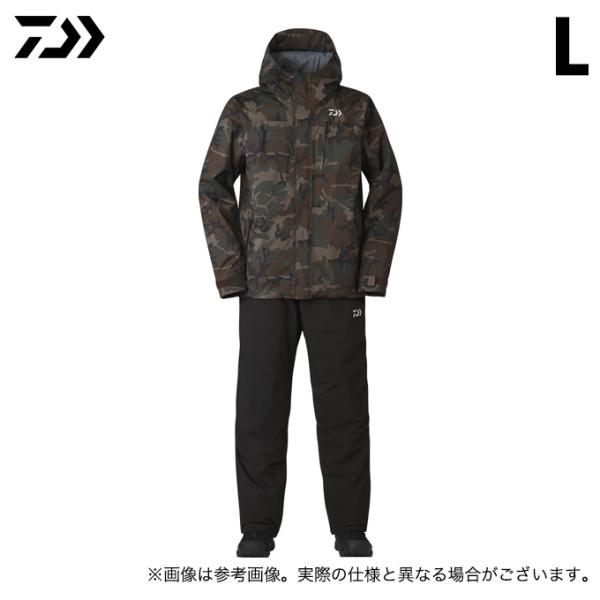 DAIWA（ダイワ） DW-3524 (グリーンカモ／L) レインマックス(R