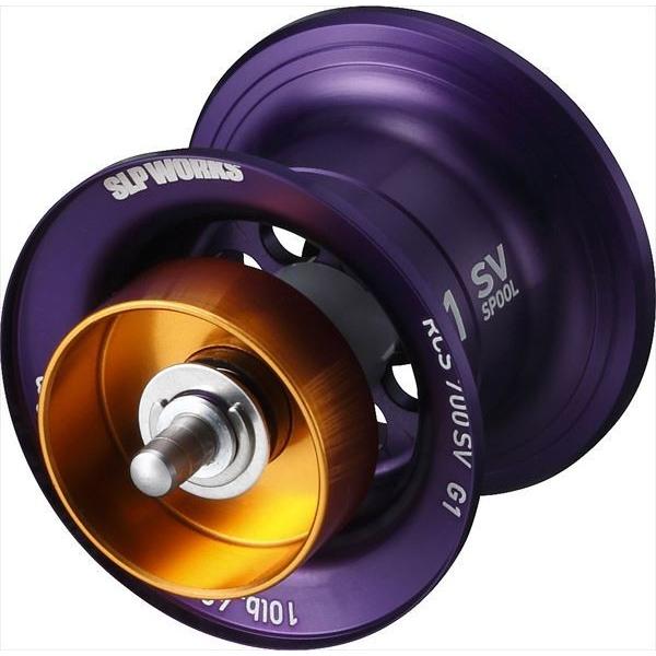 DAIWA RCS 700 SV SPOOL G1 パープル カスタムパーツ DAIWA（ダイワ） 【取り寄せ商品】 SLP WORKS RCSB 700SVスプールG1