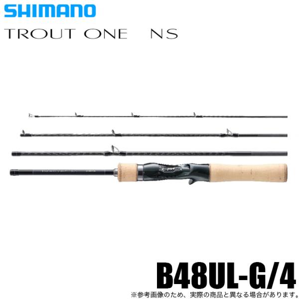 シマノ（SHIMANO） (5) 24 トラウトワン NS B48UL-G/4 (トラウトロッド